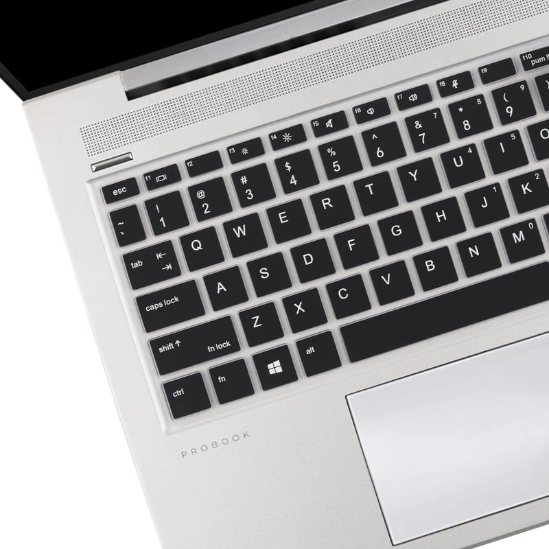 MUBUY-GOL Keyboard Cover for HP ProBook 440 445 G9 G5 G6 G7 G8 G10, HP ProBook 430 G5, HP ProBook x360 440 G1, HP ProBook 640 G4 G5 G7 G8 14 inch Keyboard Protective Skin (Not fit 430/440/640 G2 G3) -Bk - Image 3